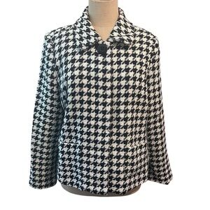 Vintage Houndstooth Coat